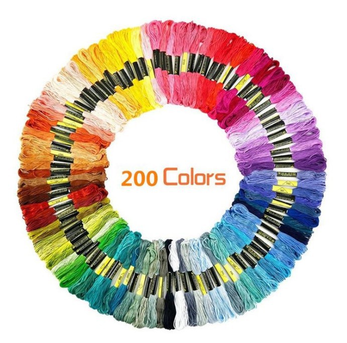 Embroidery Floss Set – 50 or 200 Colors - Image 6
