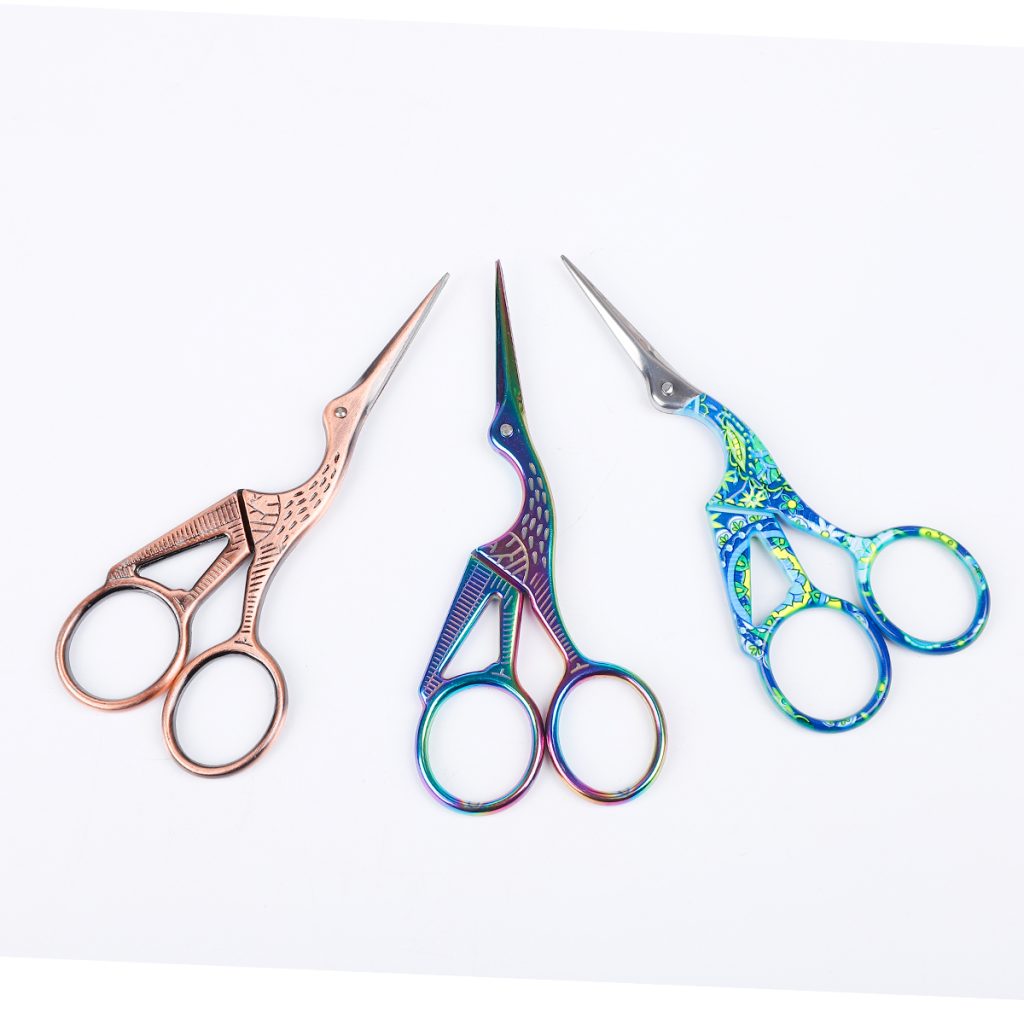 Stork Embroidery Scissors