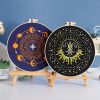 Celestial Sun & Moon Embroidery Kit for Beginners – Boho Hoop Art